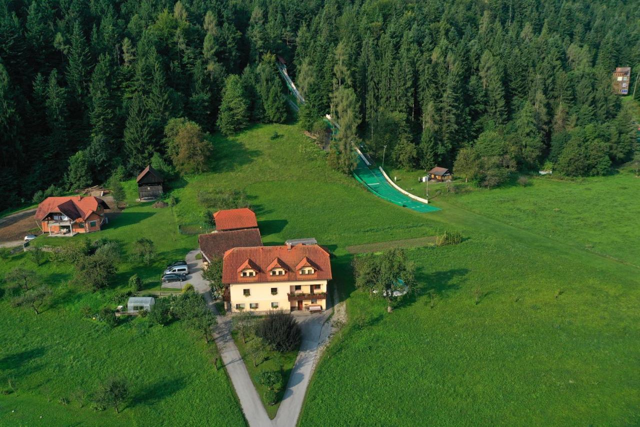 Villa Tourist Farm Kolar Ljubno Exterior foto