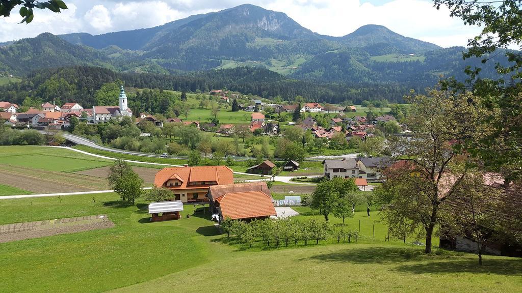 Villa Tourist Farm Kolar Ljubno Exterior foto